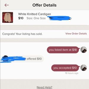 ACCEPTING ALL REASONABLE OFFERS